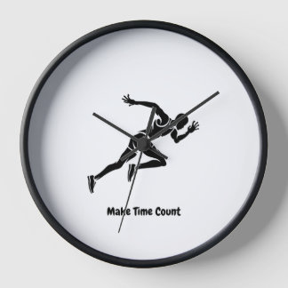 Elegant Modern Wall Clock - Minimalist Black and W