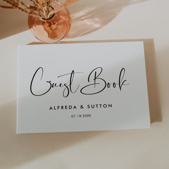 Elegant & modern Wedding Guest Book (Creator Uploaded)