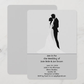 Elegant Modern Wedding Invitation