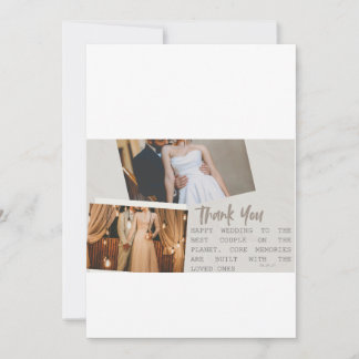 Elegant modern wedding invitation cards