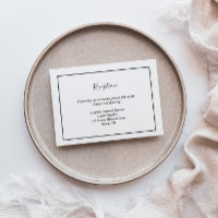 Elegant Modern Wedding Reception