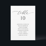 Elegant Modern Wedding Seating Chart Cards<br><div class="desc">Introducing an elegant silver or grey wedding seating chart, designed with vintage flourishes to add a touch of sophistication and charm to your special day. Measuring at 5x7, this seating chart is the perfect size to display at your wedding reception, guiding your guests to their assigned seats in style. Crafted...</div>