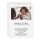 Elegant Modern We're Eloping Reception