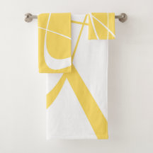 Elegant Modern Yellow White