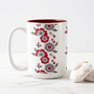 Elegant ModernChic Flower Coffee Mug