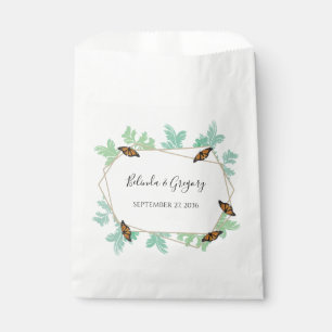 Elegant Monarch Butterfly Wedding  Favour Bags