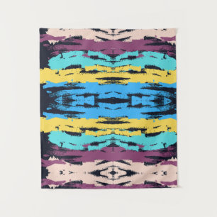 Elegant Monogram  Brush Paint   Tapestry