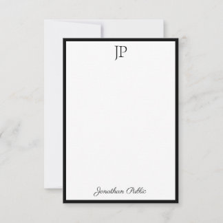 Elegant Monogram Calligraphy Script Template