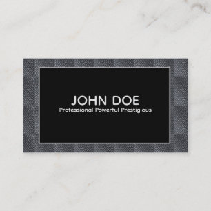 Elegant  Monogram Frame Business Card