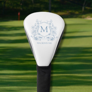 Elegant Monogram Golf Head Cover