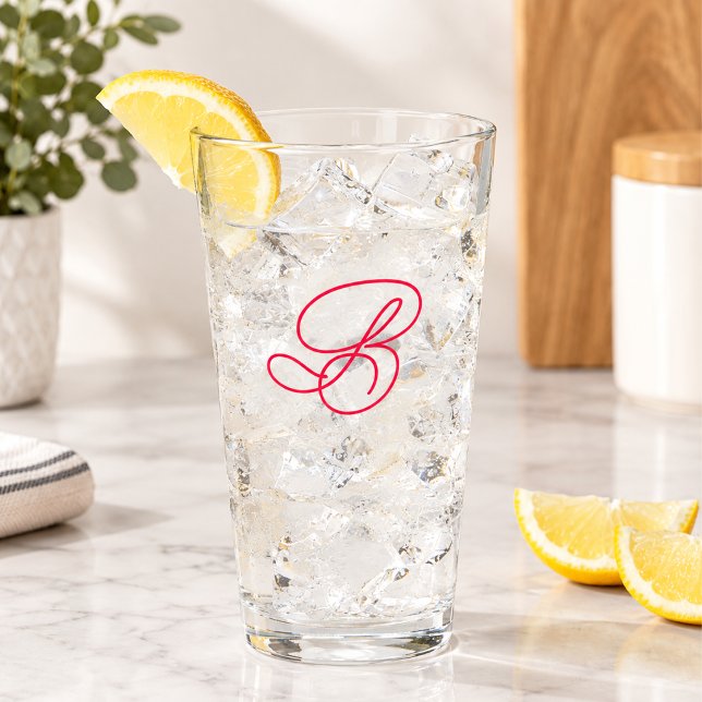 Elegant Monogram Initial Typography Logo  Glass (Creator Uploaded)