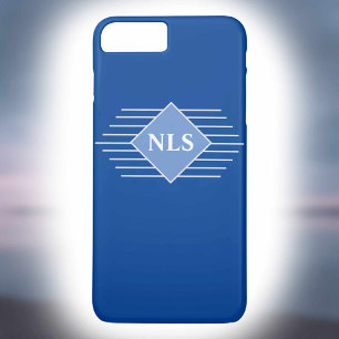 Elegant Monogram Initials on a smart iPhone 8 Plus/7 Plus Case