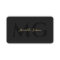 Elegant Monogram Luxury Black Professional 