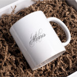 Elegant monogram Mug<br><div class="desc">Introducing our exquisite Monogram Initial Mug, where personalised style meets your morning brew! Start your day with a touch of elegance using this beautifully designed mug, featuring a meticulously crafted monogram initial and name. Made from high-quality ceramic, this mug provides a comfortable and enjoyable drinking experience. Whether you're sipping on...</div>