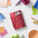 Elegant Monogram Red Glitter and Silver iPad Mini Cover<br><div class="desc">Monogram iPad Cover ready for you to personalise. ✔Note: Not all template areas need changed. 📌If you need further customisation, please click the "Click to Customise further" or "Customise or Edit Design" button and use our design tool to resize, rotate, change text colour, add text and so much more. ⭐This...</div>