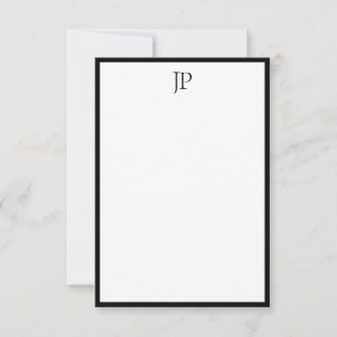 Elegant Monogrammed Calligraphy Script Template
