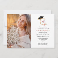 Elegant Monogrammed Graduation photo 
