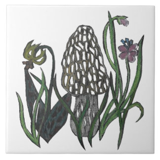 Elegant Morel Mushroom Trivet
