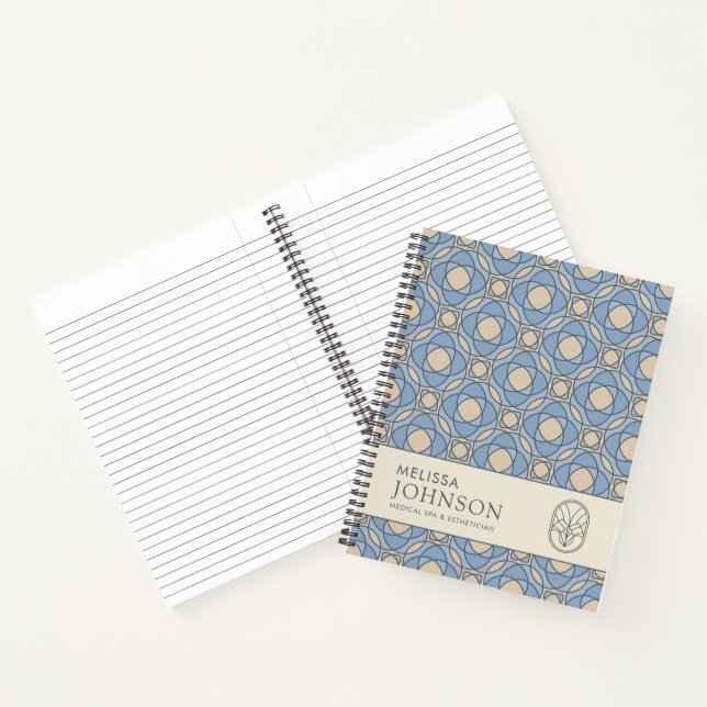 Elegant Mosaic Geometric Notebook (Inside)
