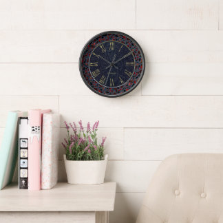 Elegant Mosaic Large Wall Clock