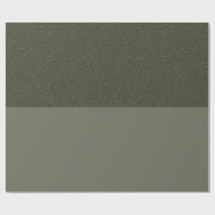 Elegant Moss Green Wrapping Paper – Customisable