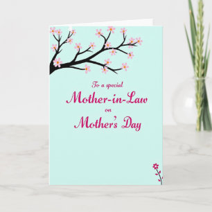 Elegant Mothers Day Branch Card