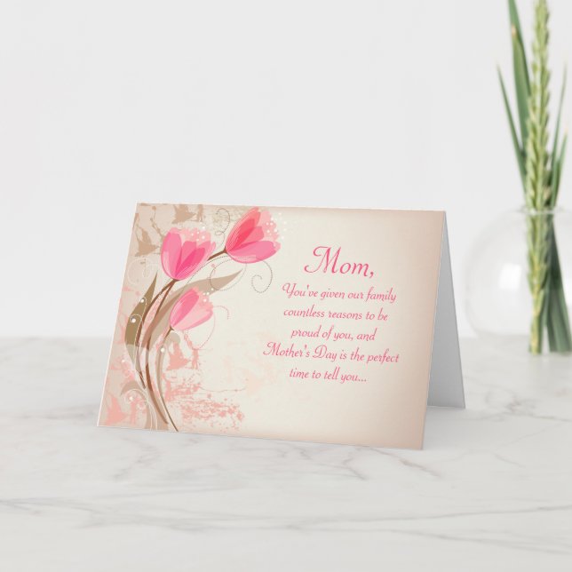 Elegant Mother's Day Cards (Front)