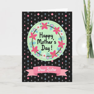 Elegant Mothers Day Ribbon Card