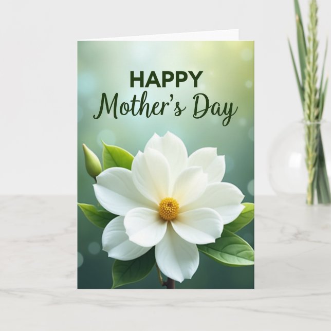 Elegant Mothers Day Scene Card (Front)