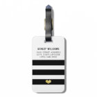 Elegant Mr and Mrs Monogram Black Gold