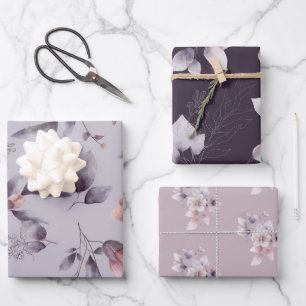 Elegant Multi Purpose Floral Wrapping Paper Sheet