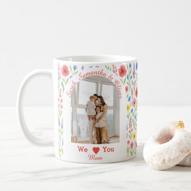 Elegant Mum Mug | Personalised Heartfelt Gift (With Donut)