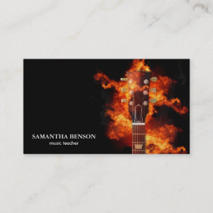 Elegant Musician  Business Card