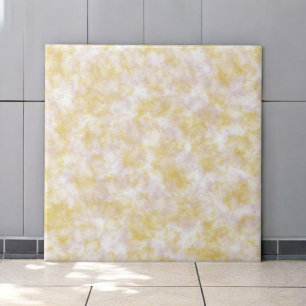 Elegant Mustard Purple Watercolor Marble Modern Tile