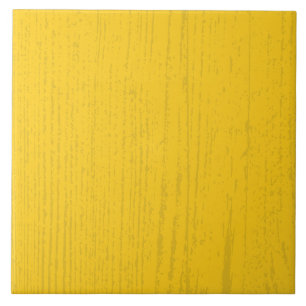 Elegant Mustard Yellow Wood Grain Tile