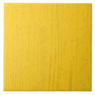 Elegant Mustard Yellow Wood Grain Tile