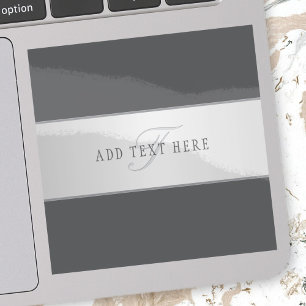 Elegant Name & Monogram Lettering (or other text)