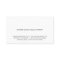 ELEGANT NAME with ORCHIDS Business Card