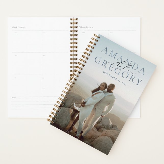 Elegant Names and Full Page Photo Planner (Display)