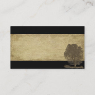 Elegant, Naturals, Two Tone Black & Tan-  Biz Card