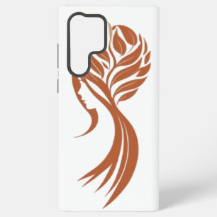 Elegant Nature-Inspired Feminine Art Design Samsung Galaxy Case