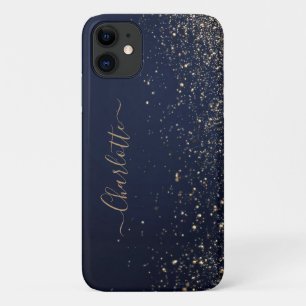 Elegant Navy Blue Phone Cover