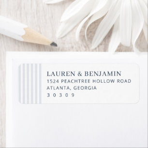 Elegant Navy Typographic