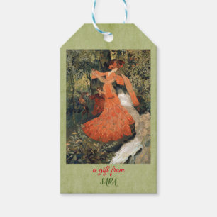 Elegant near a Spring, Gift Tags