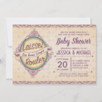 Elegant New Orleans Mardi Gras Baby Shower