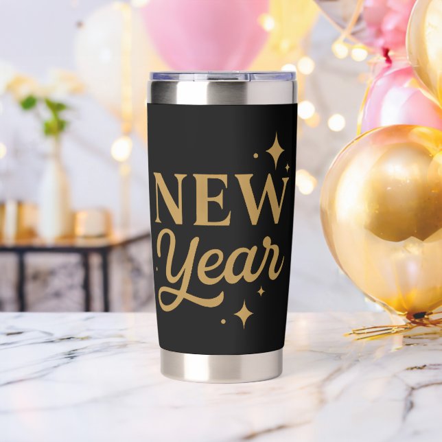 Elegant New Year Insulated Tumbler (Bachelor Party (Rotated))