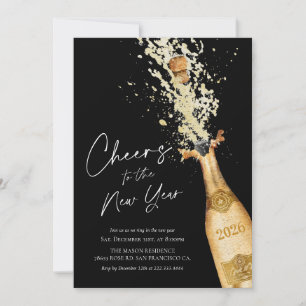 Elegant New Year Party Invitation