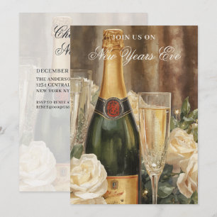 Elegant New Years Eve Party Invitation