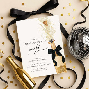 Elegant New Years Eve Party Invitation