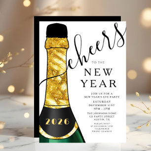 Elegant New Year's Eve Party Invitation